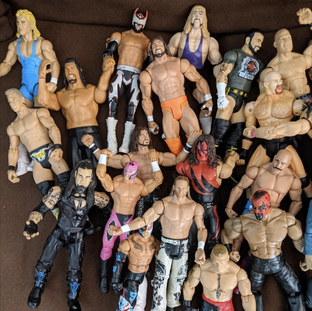 Vintage Wrestling Figures